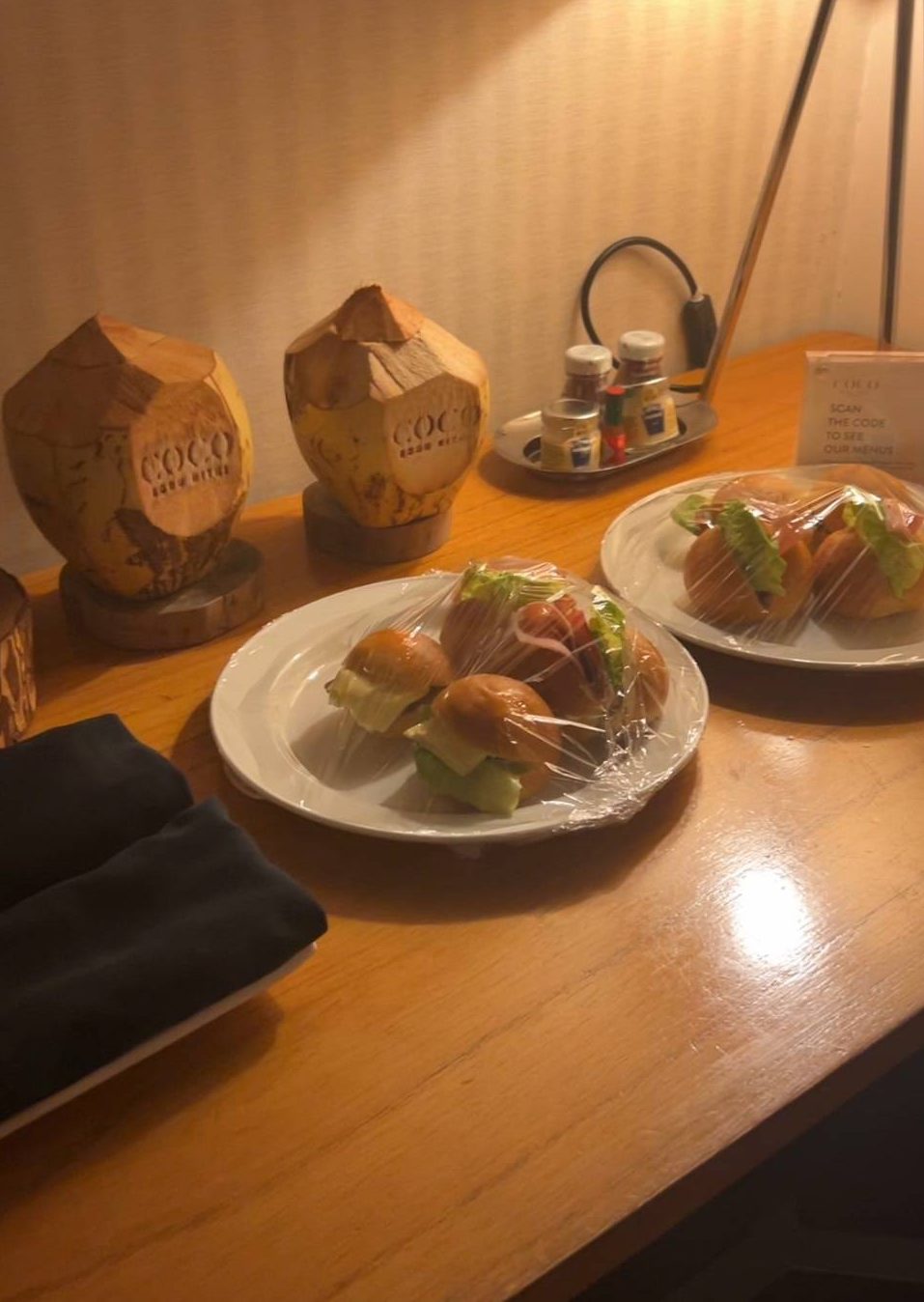 夜遅くの到着ということもあり、軽食をご用意いただいてありがたかったです