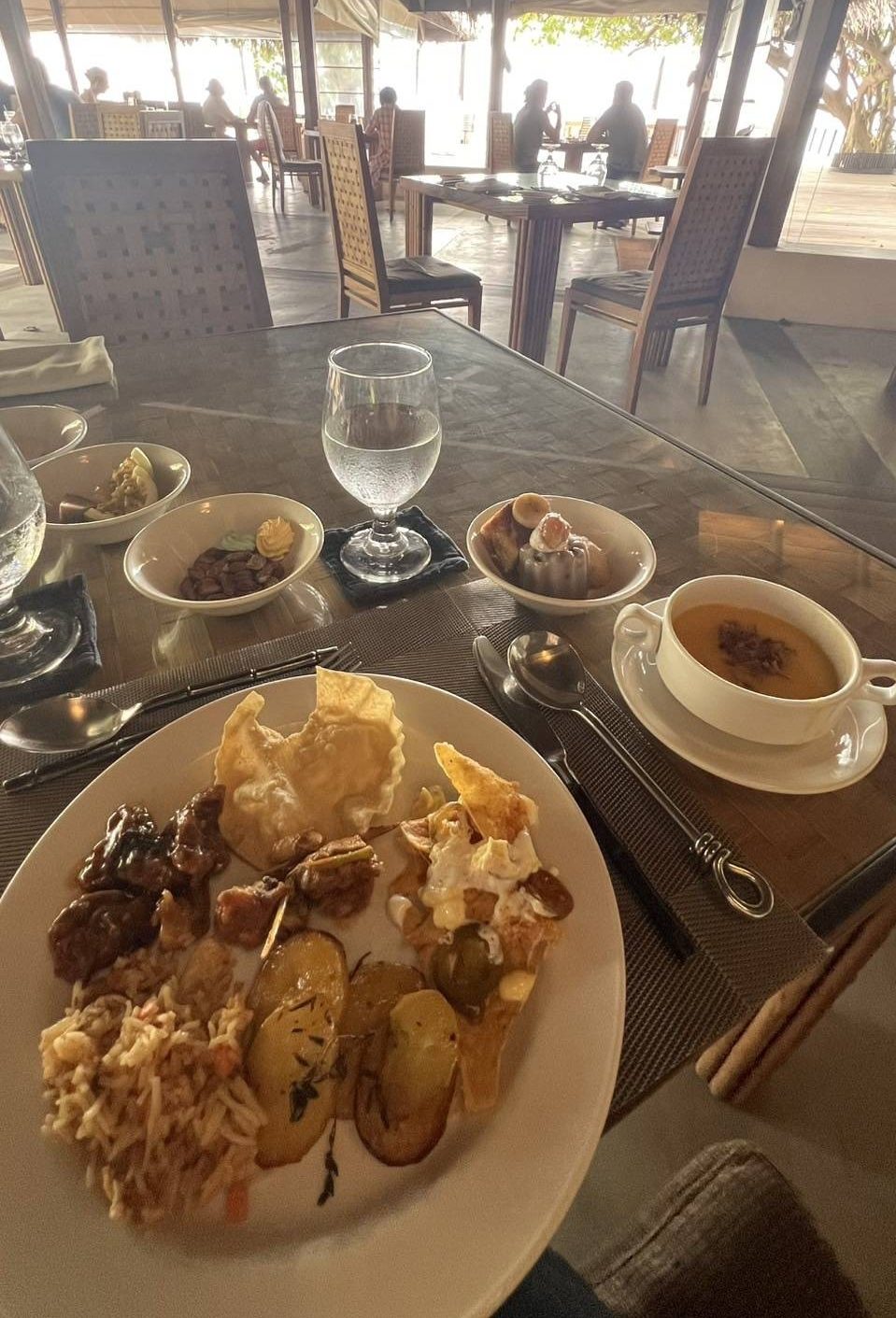 毎食大変充実した食事を満喫できました