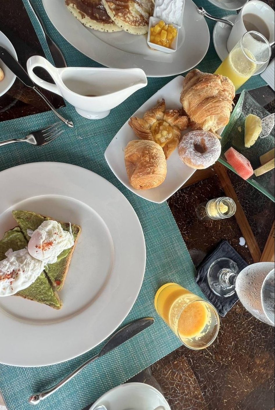 至れり尽せりだったホテルでの食事も食べ納め