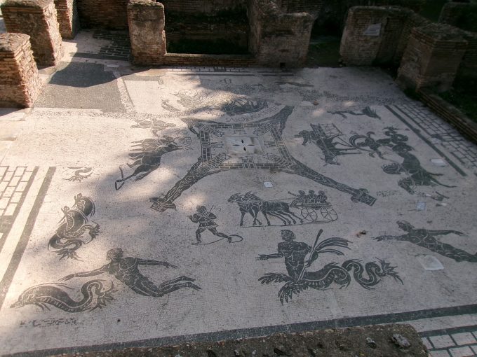 オスティアアンティカのモザイク