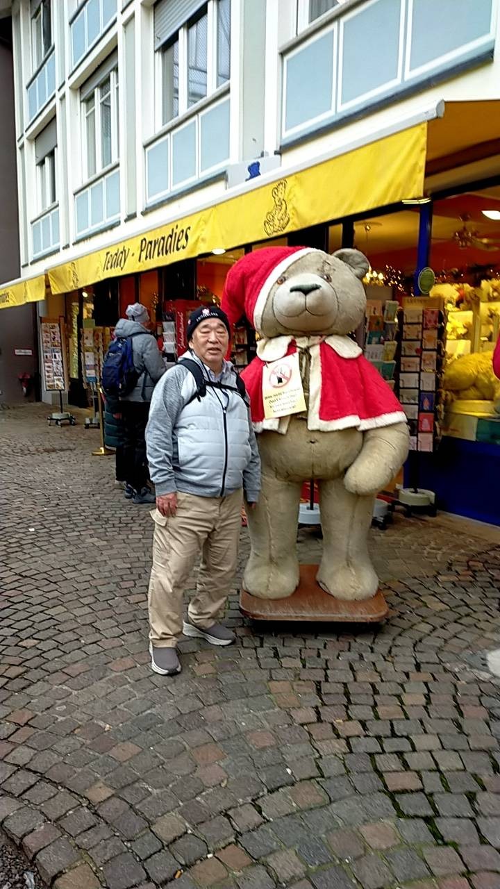 フランクフルトのマーケット 熊