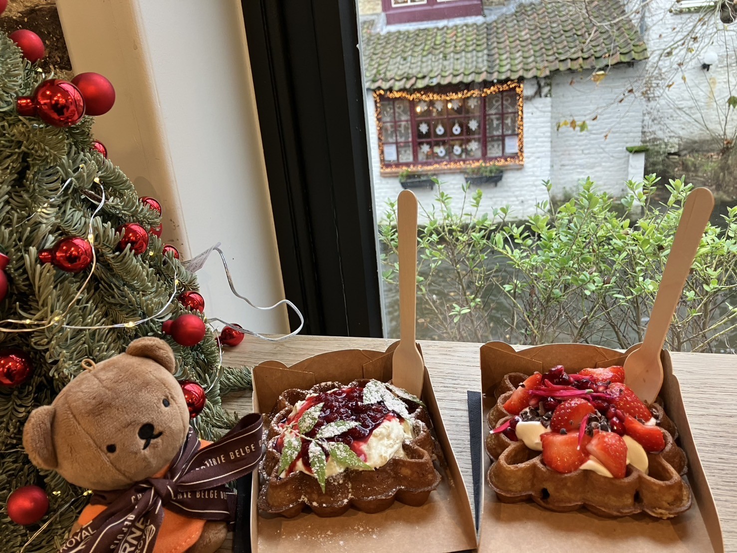 「Otto Waffle Atelier」で食べたワッフル