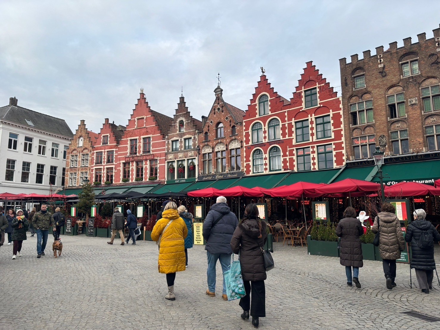マルクト広場で開催されていたクリスマスマーケット