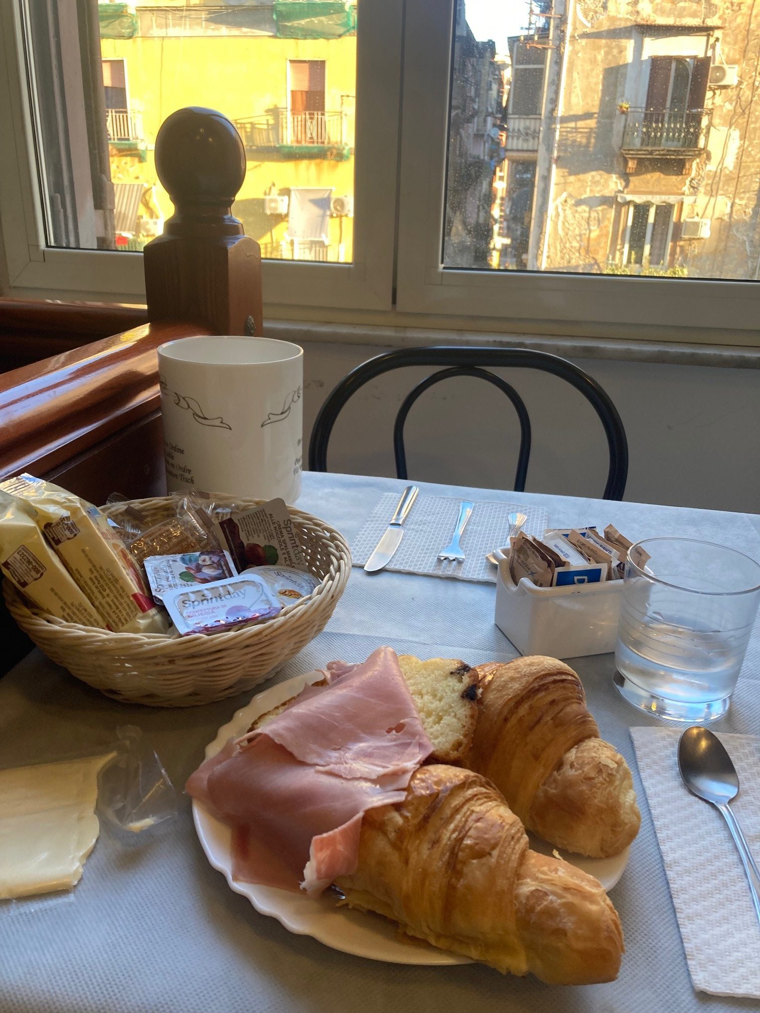 9月20日　ホテルガリバルディ　朝食