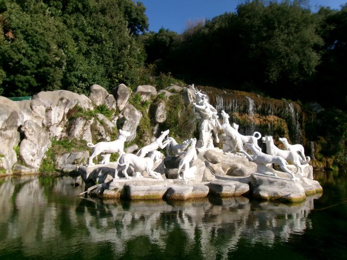 カゼルタ宮殿の庭園