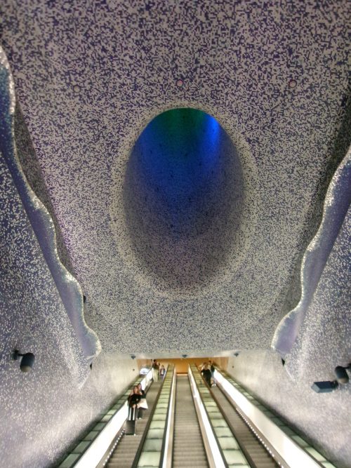 世界一美しい地下鉄トレド