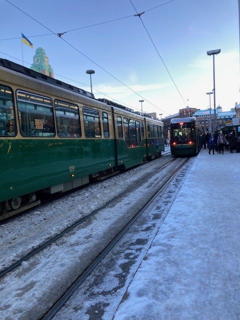 中央駅からトラムで