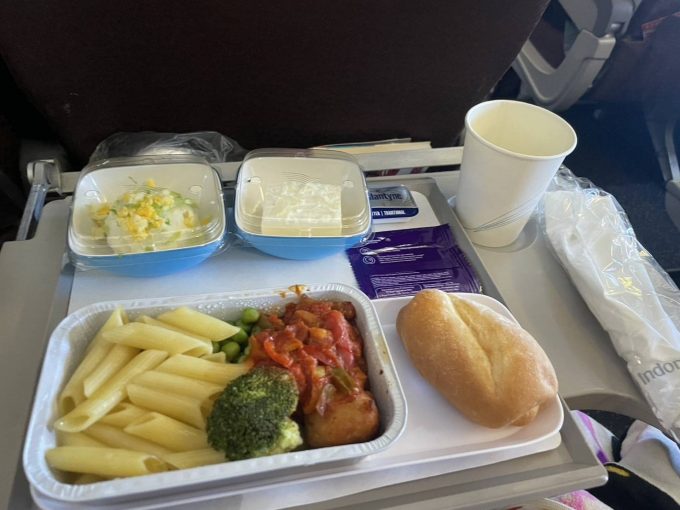 ガルーダインドネシア航空の機内食
