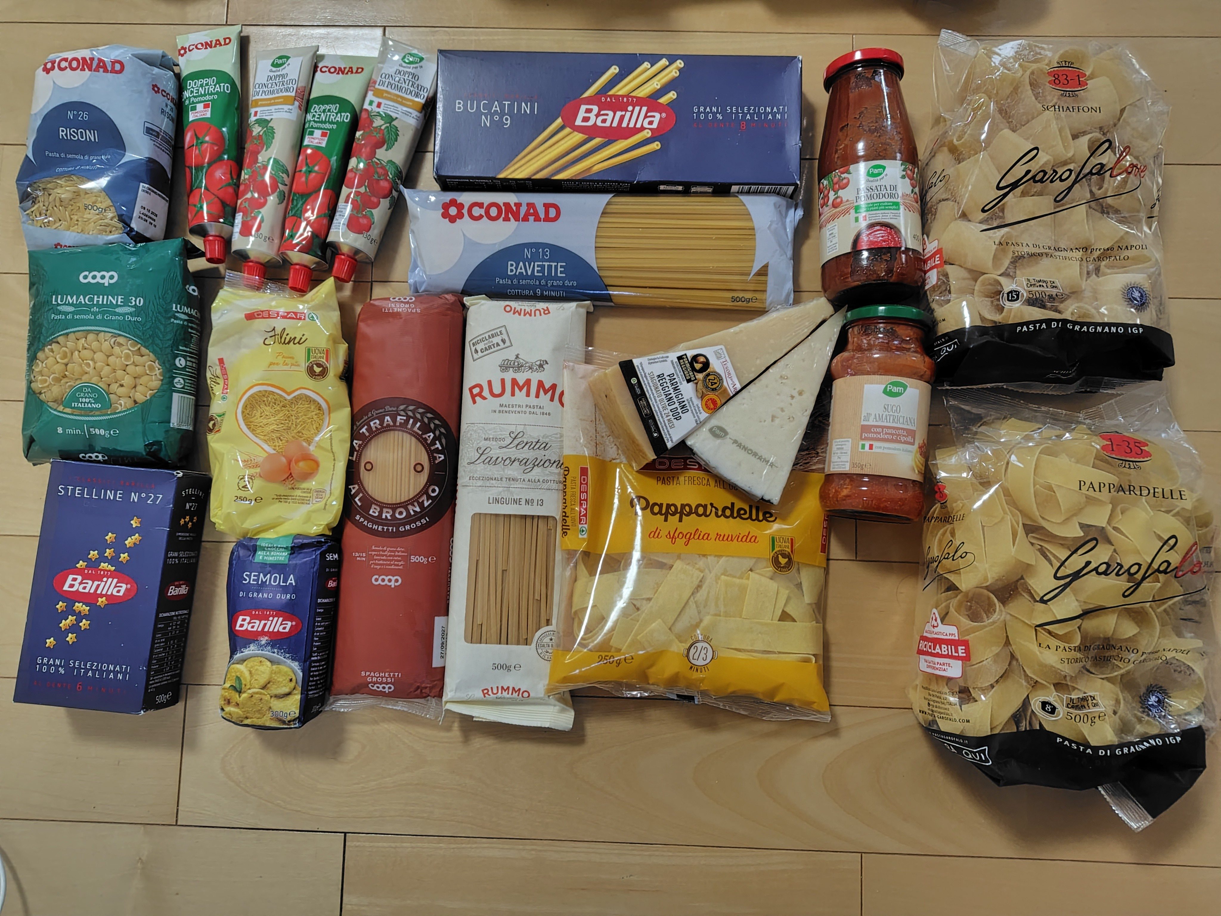 戦利品 パスタ部門