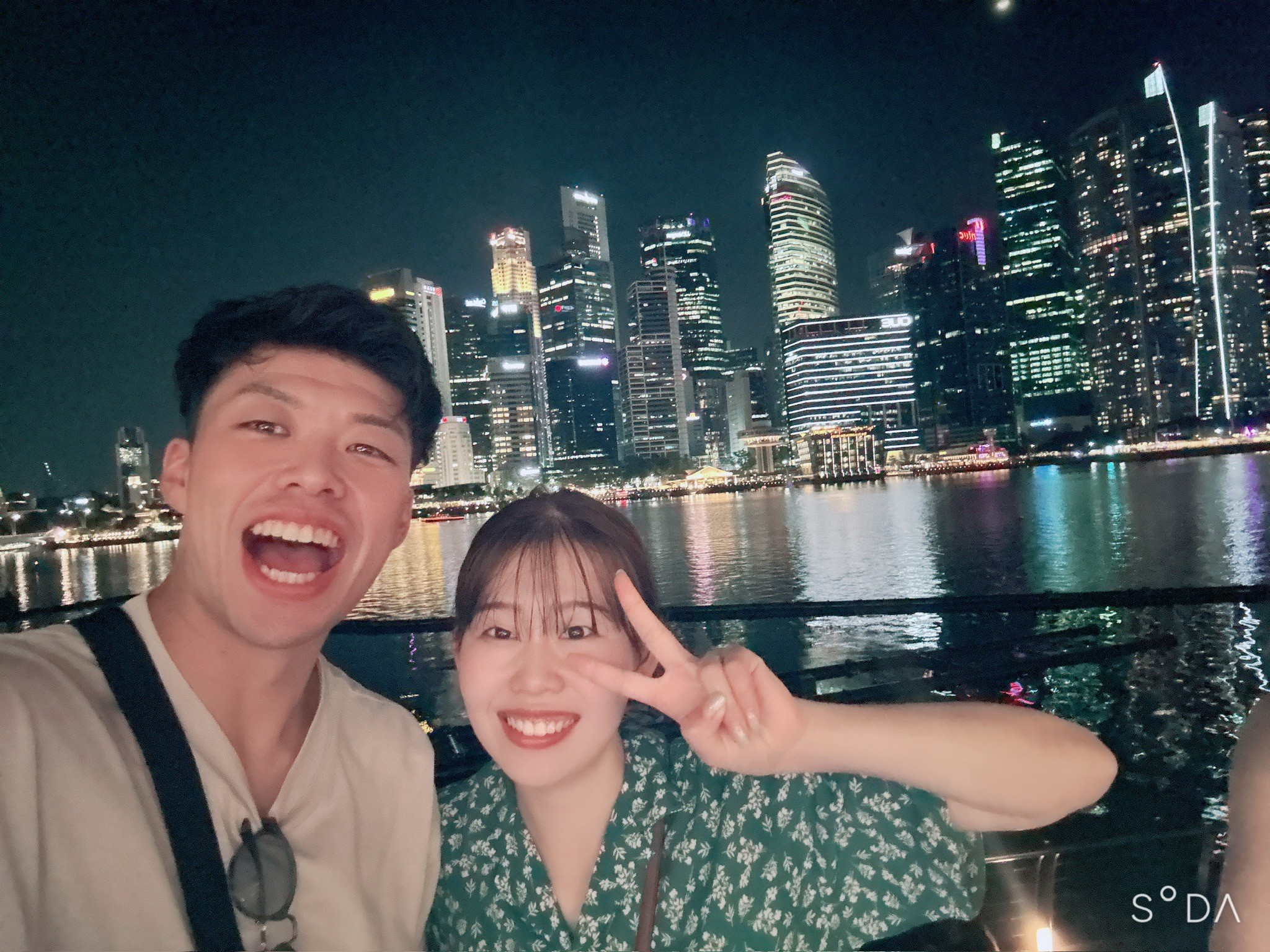 夜景はすごく綺麗でした！