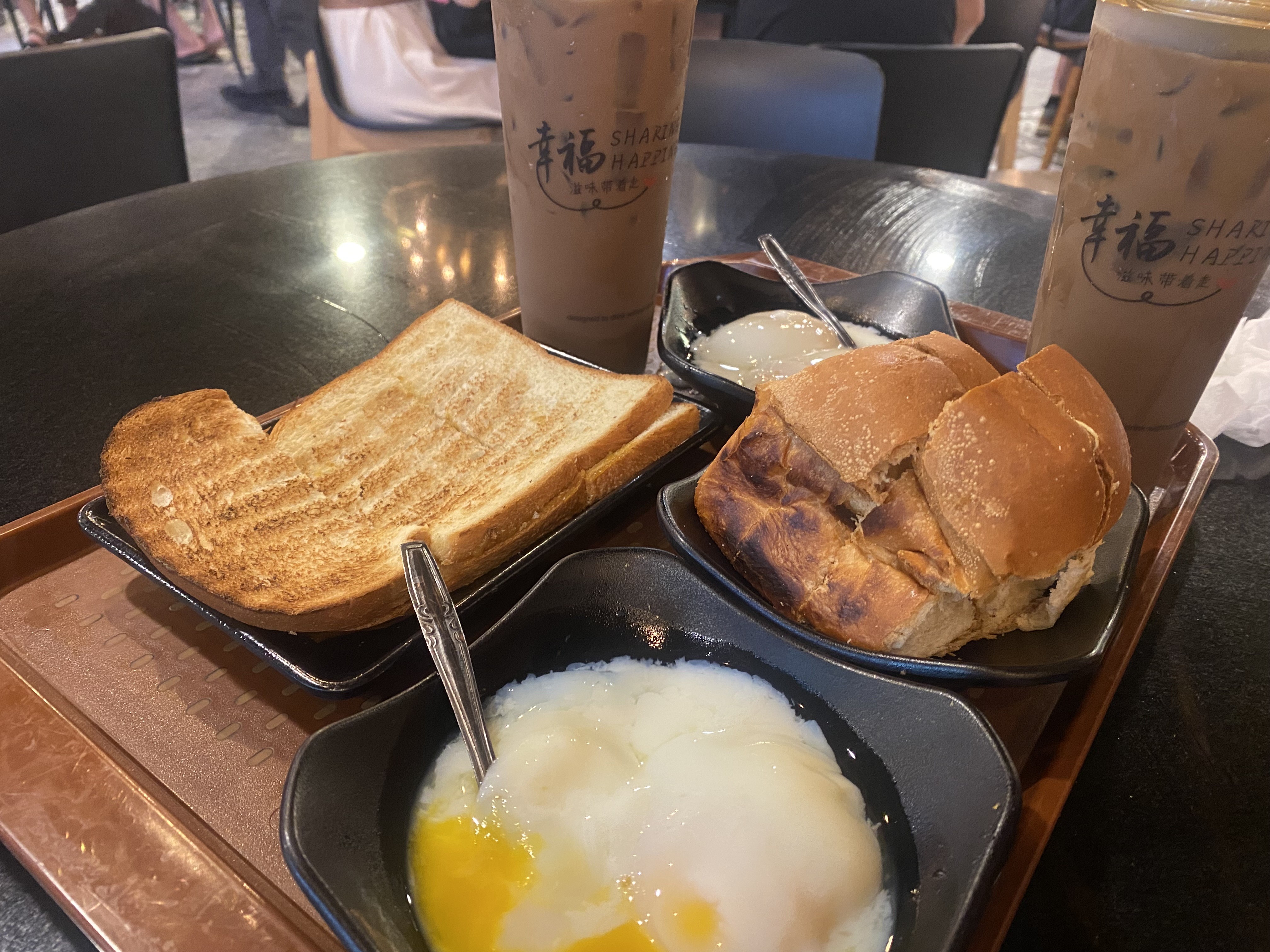 めちゃくちゃ美味しかったカヤトースト！