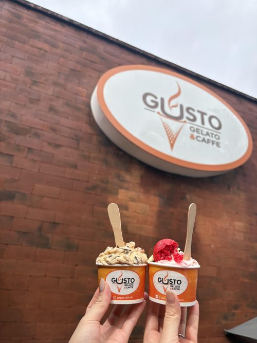 種類がたくさんあってたくさん試食できるジェラート