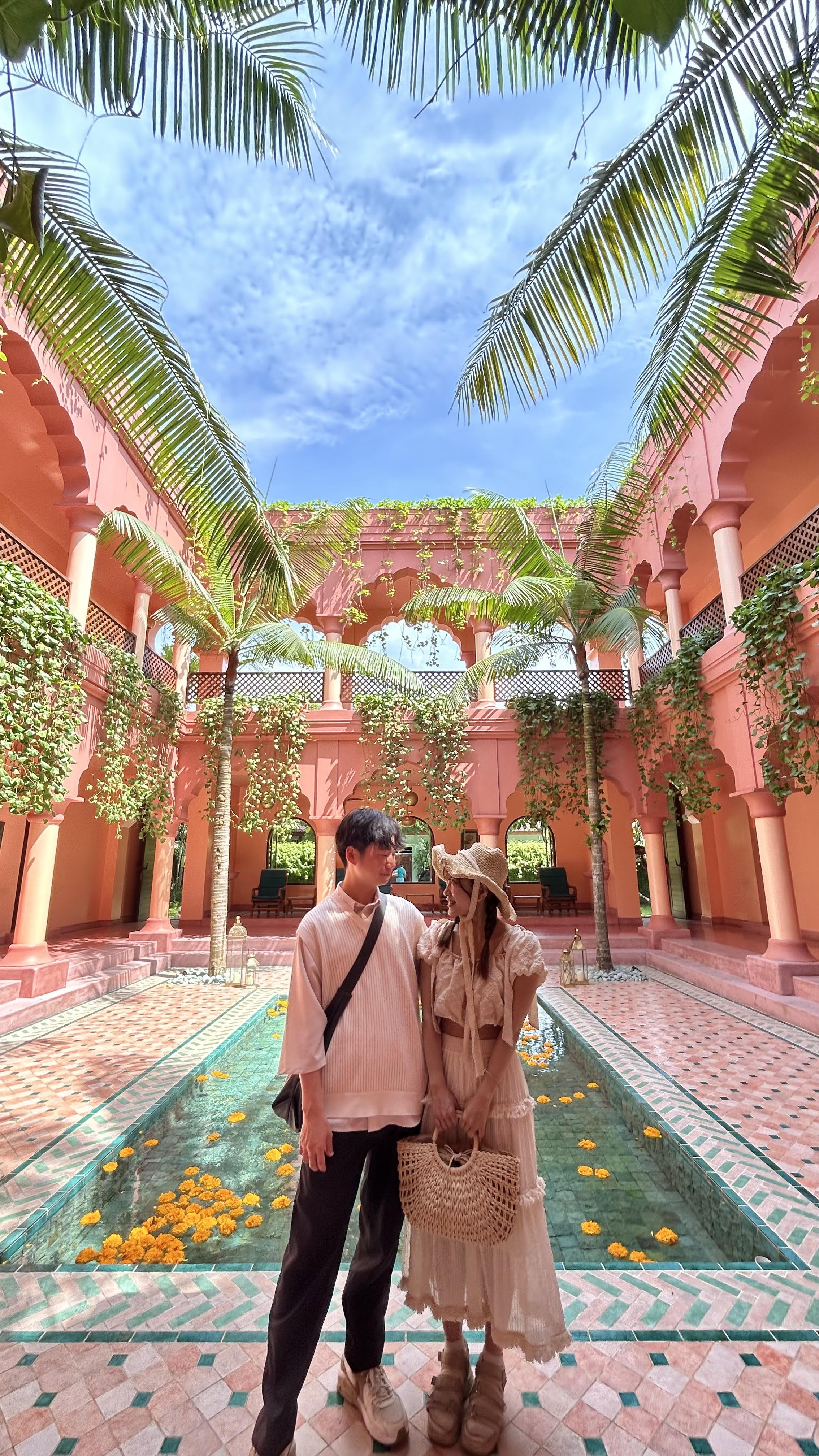 「ボディーワークススパ」<br>マッサージ スタッフさんが声をかけてくれて素敵な写真を撮ってくださいました