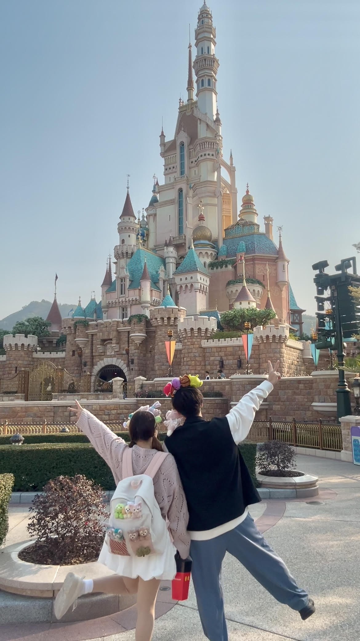 可愛い香港限定のカチューシャをゲットして丸1日楽しみました！