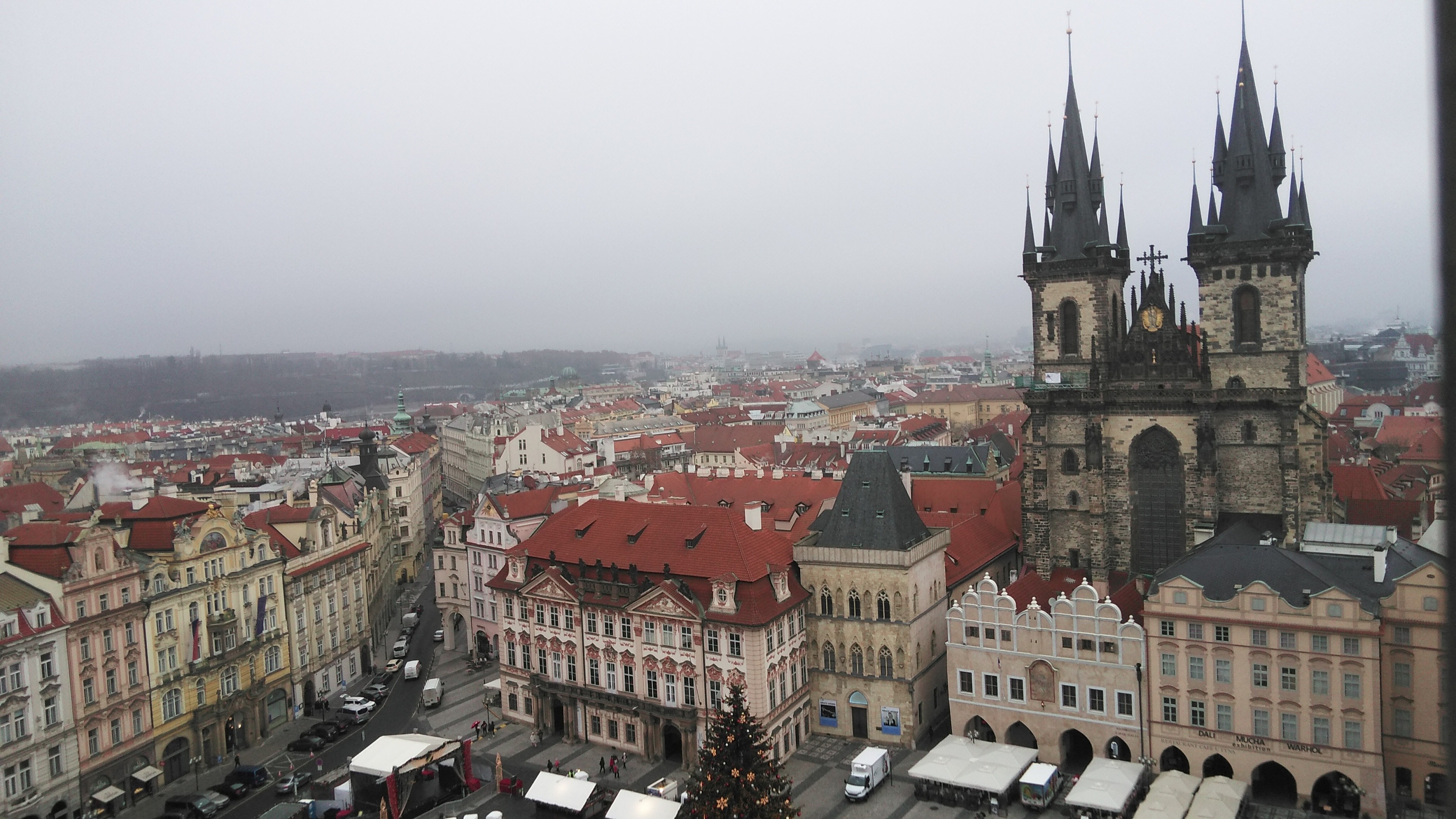 旧市庁舎タワーからの景色