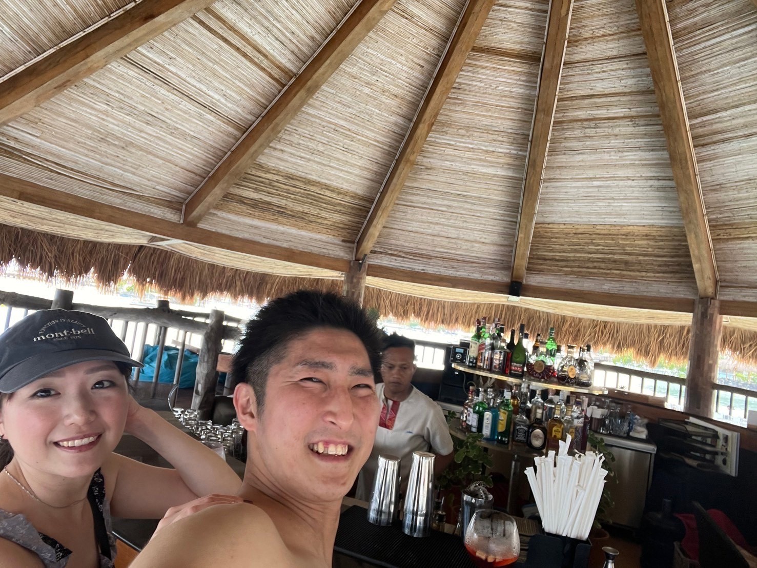 ビーチにあるバー