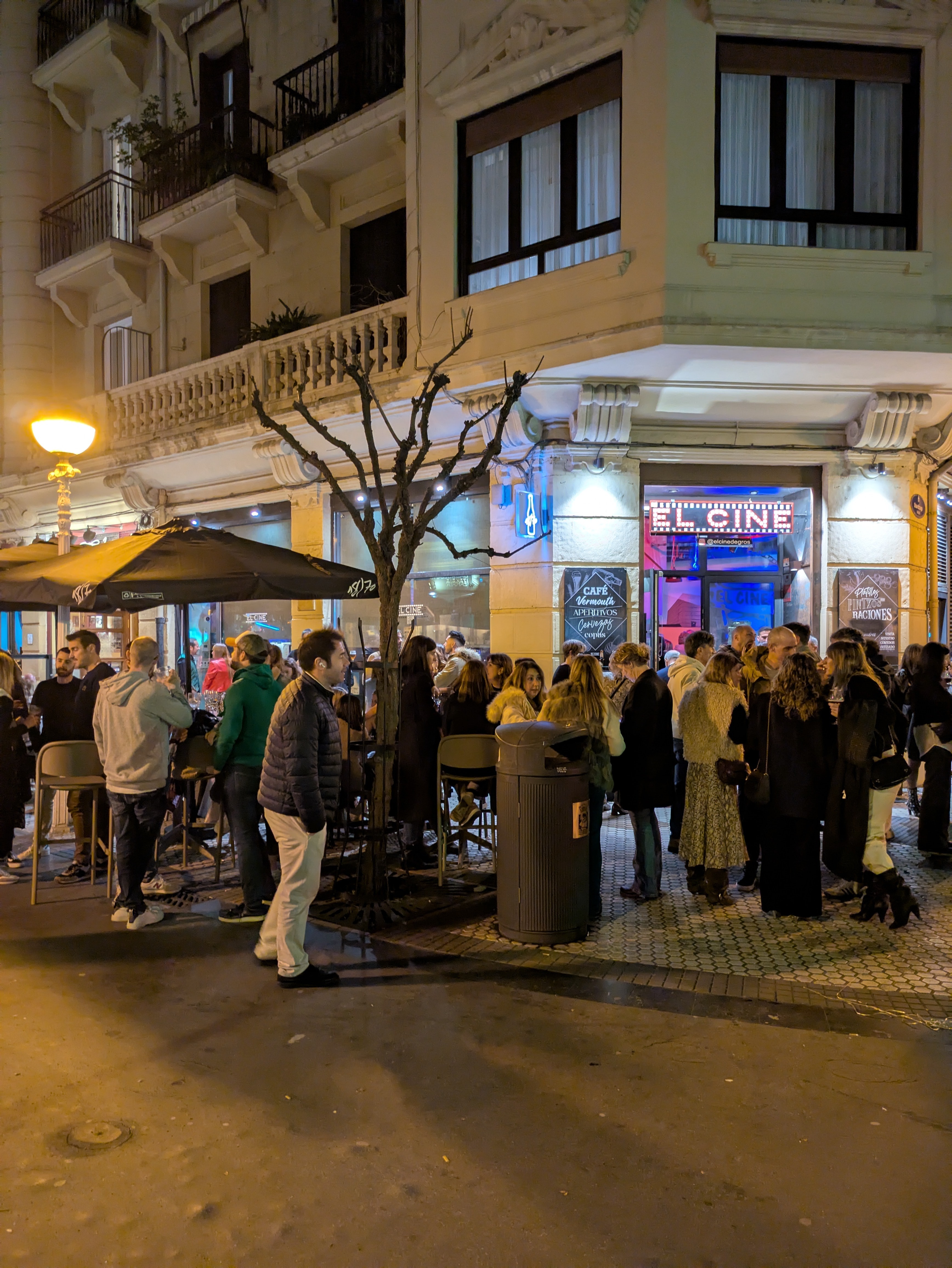 サンセバスチャンの盛り上がる夜