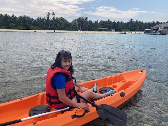 カヌーにも乗りました！
