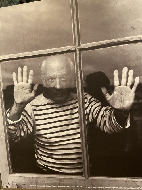 ピカソ美術館にて