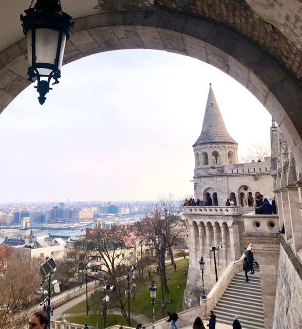 散策中に訪れた漁夫の砦