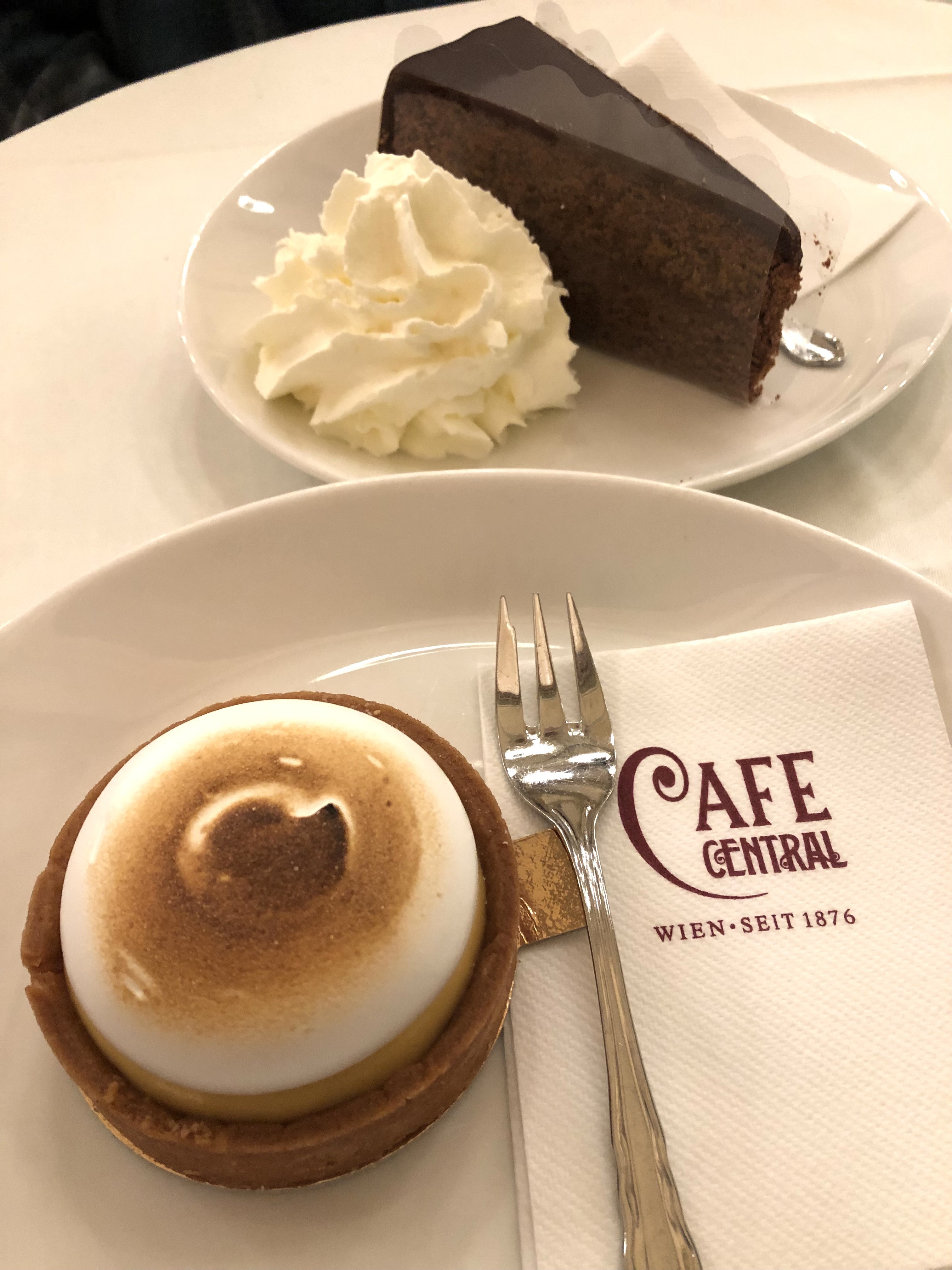 いただいたケーキ