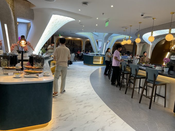 快適だったマニラのラウンジ