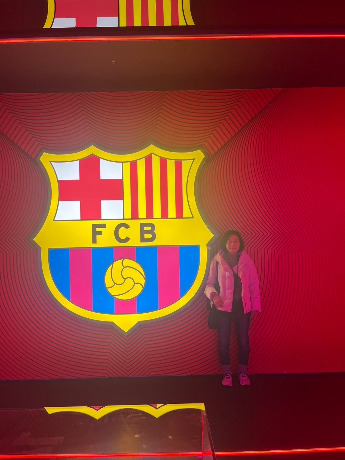 カンプノウスタジアムにて