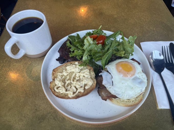 バトラーで食べた朝食