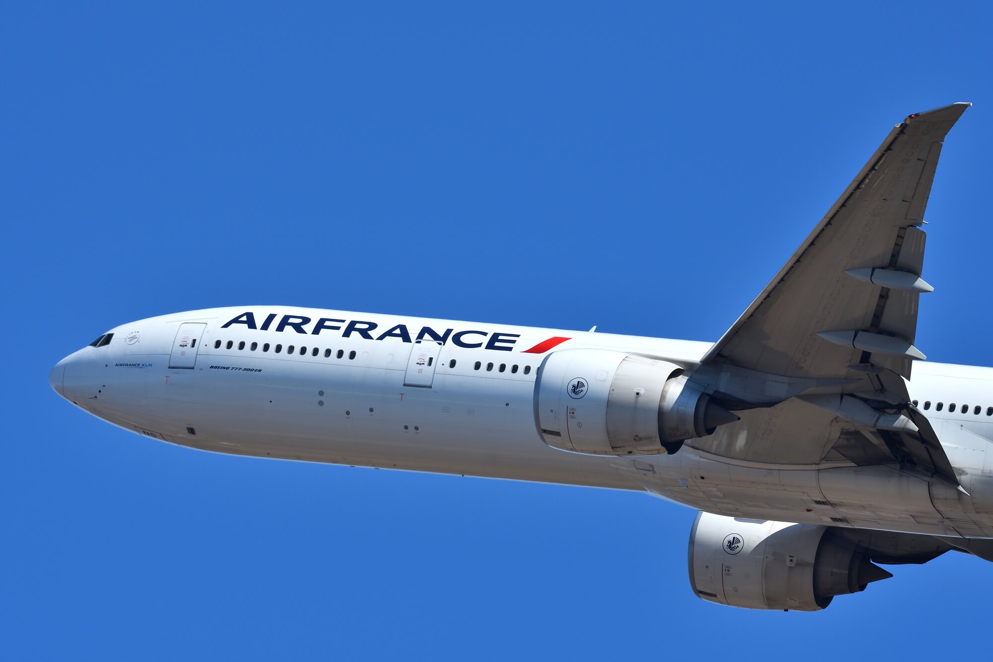 エアフランスの飛行機