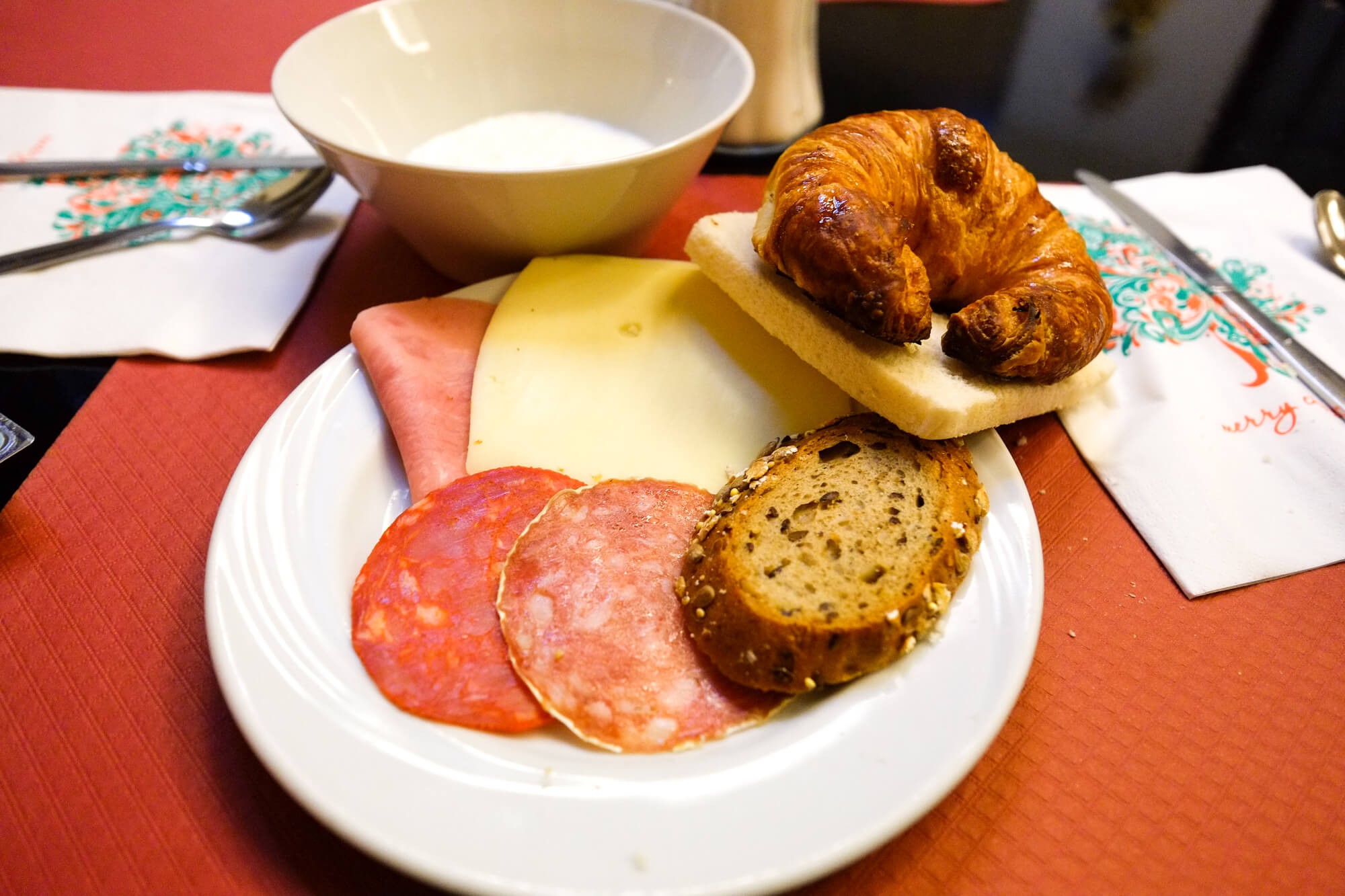 バルセロナの朝食