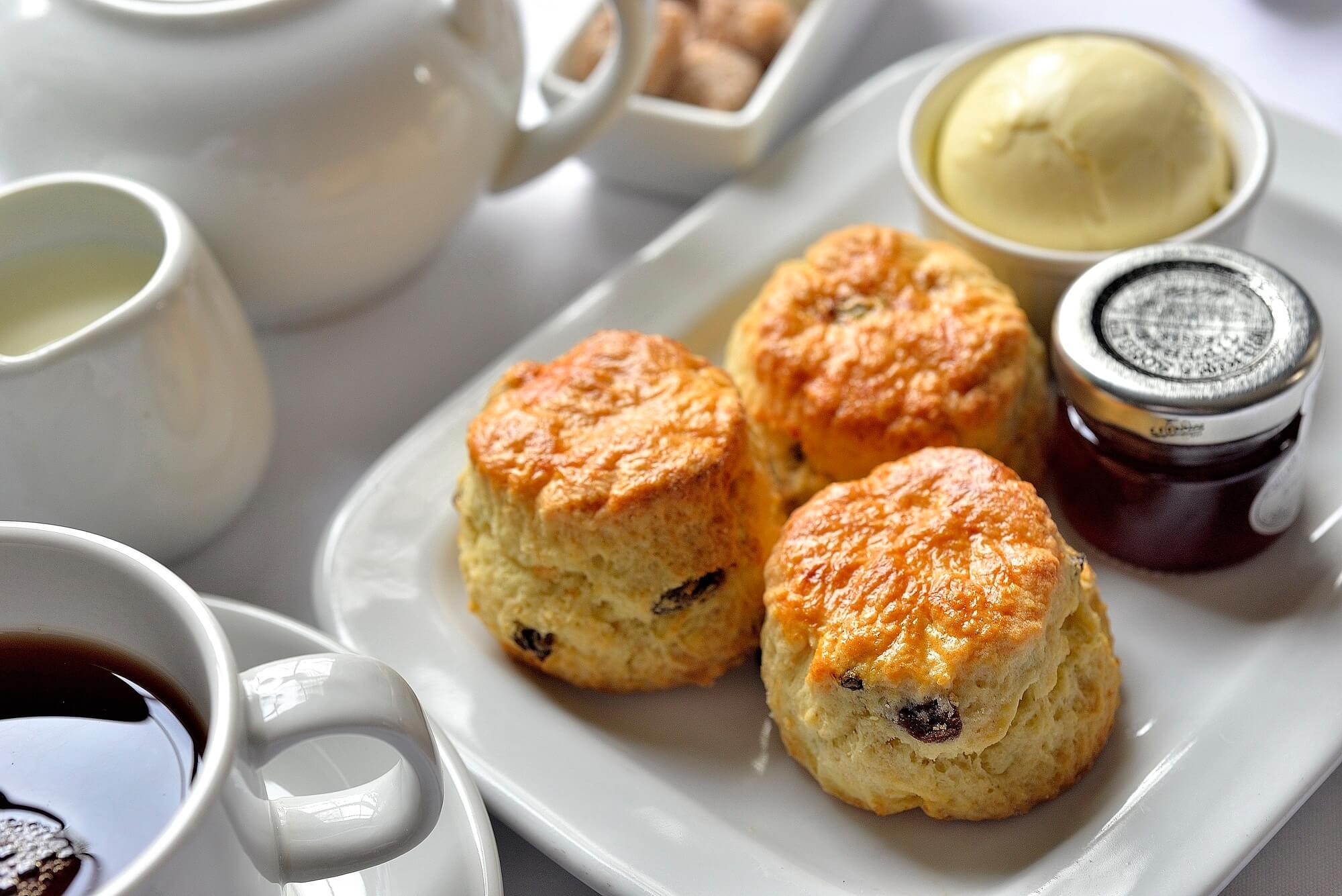 アフターヌーンティーの様子