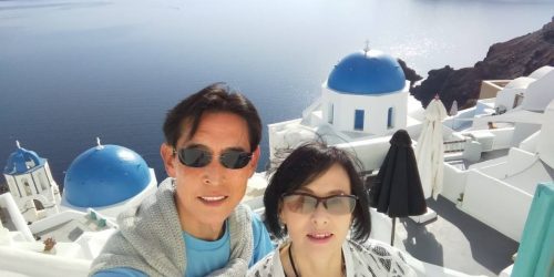 絵葉書のように美しいサントリーニ島を存分に堪能できました