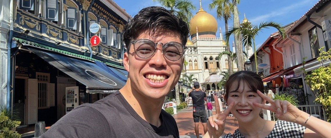 アラブタウンにて