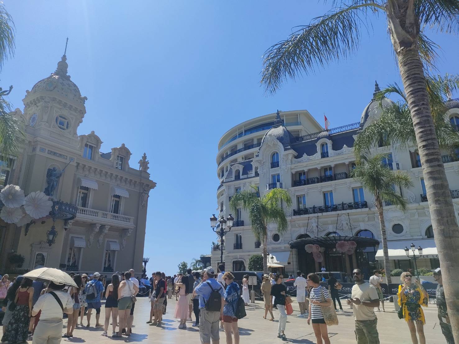 モナコの広場