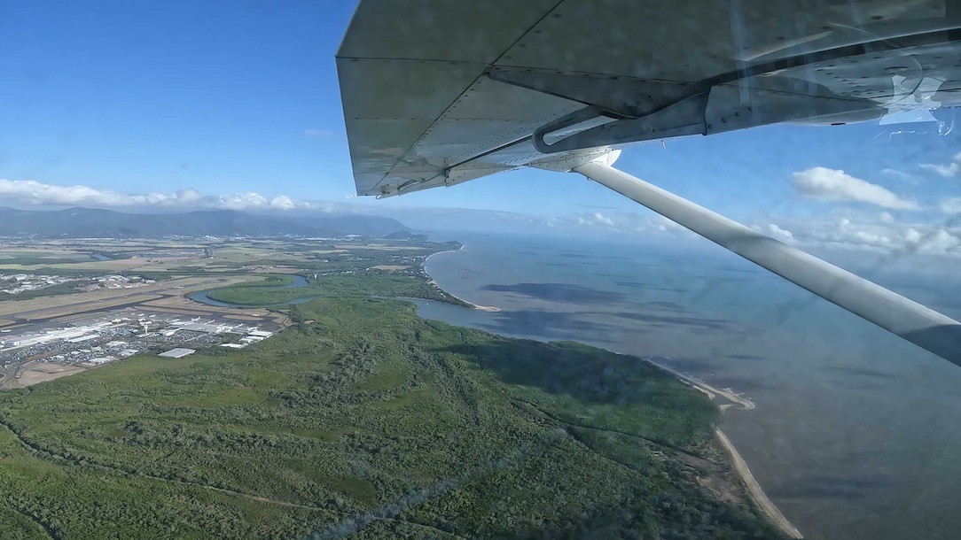 高度4,500mからの景色