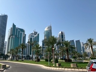 整備された都会的、近代的な景色もありました