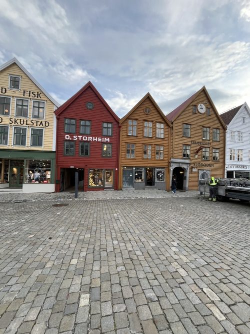 ベルゲンの世界遺産ブリッゲン地区