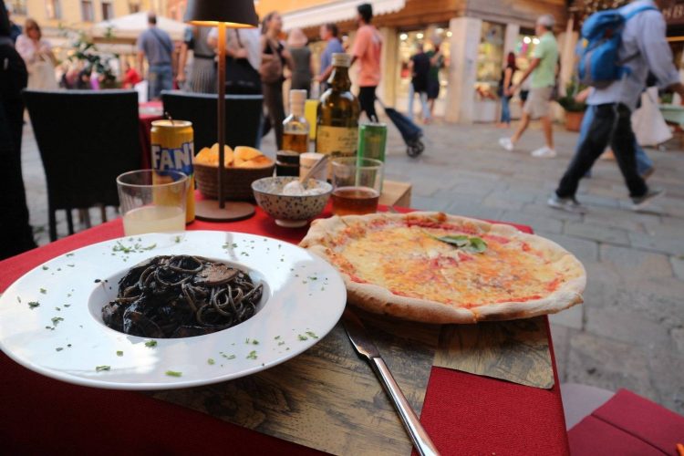 人生一美味しかったイカ墨パスタ