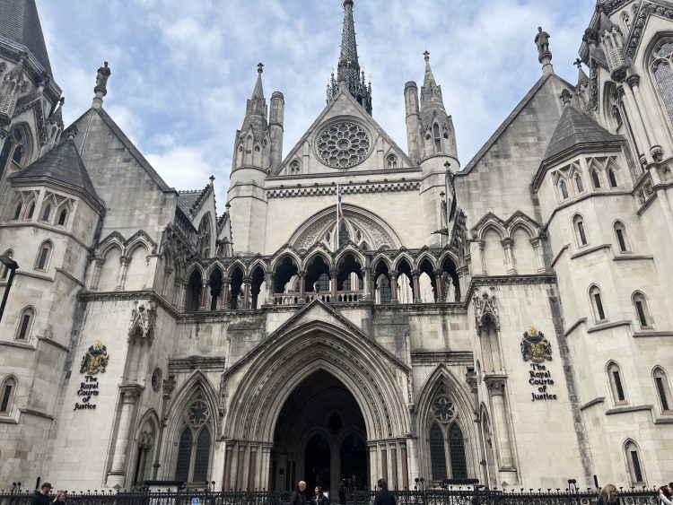 ロンドンの王立裁判所