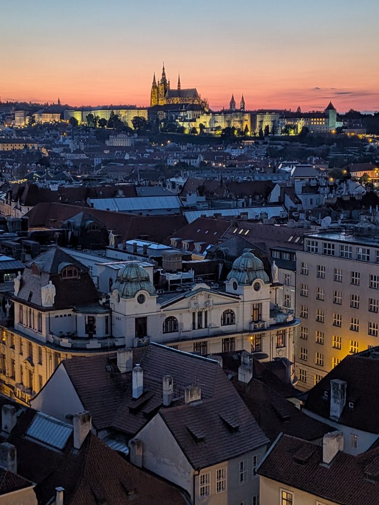 旧市庁舎塔からの眺め