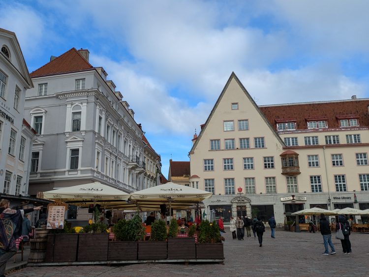 タリンのラエコヤ広場