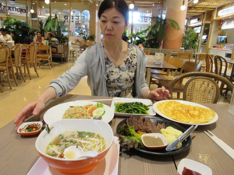 セントラルサムイのフードコート