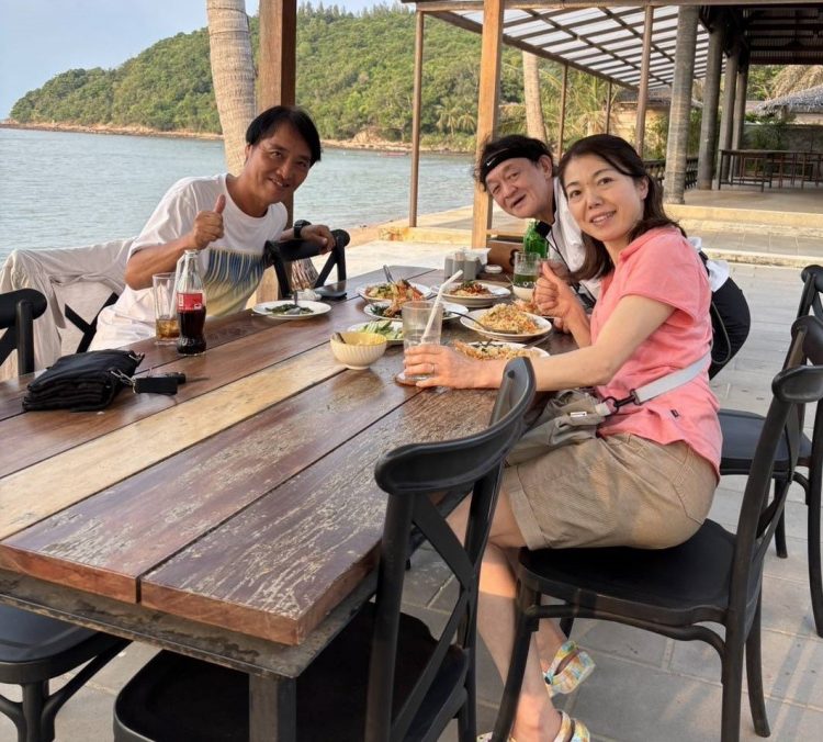 原さんと一緒に記念撮影