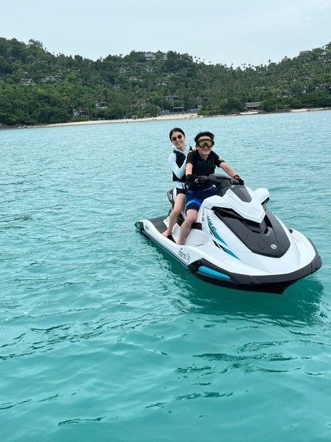 ジェットスキーを満喫