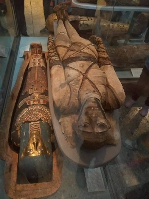 数々の展示物がある大英博物館