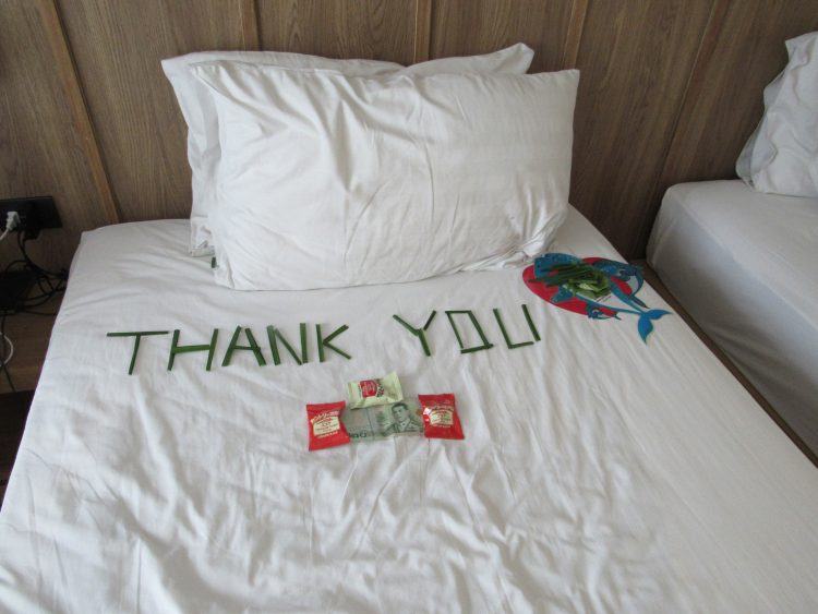 こちらからのお返しも趣向を凝らしてみました