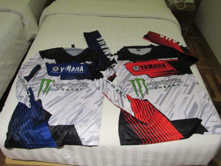 いただいたユニフォーム