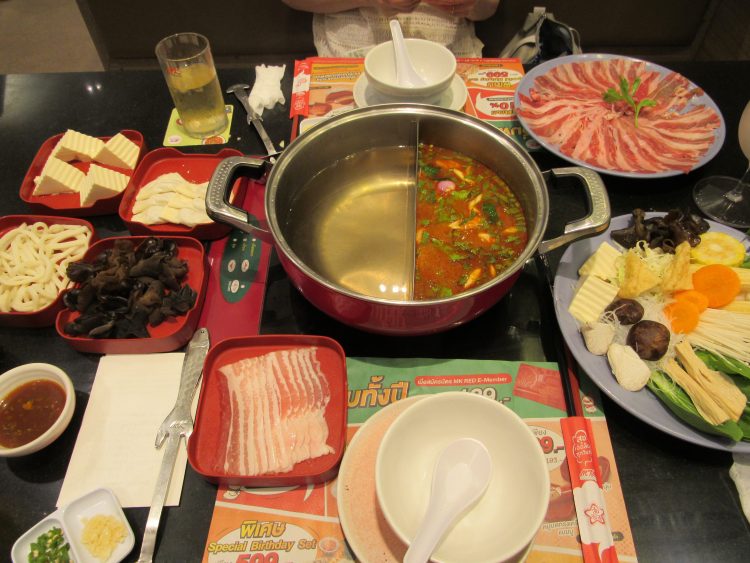 「MKレストラン」で食べたタイスキ