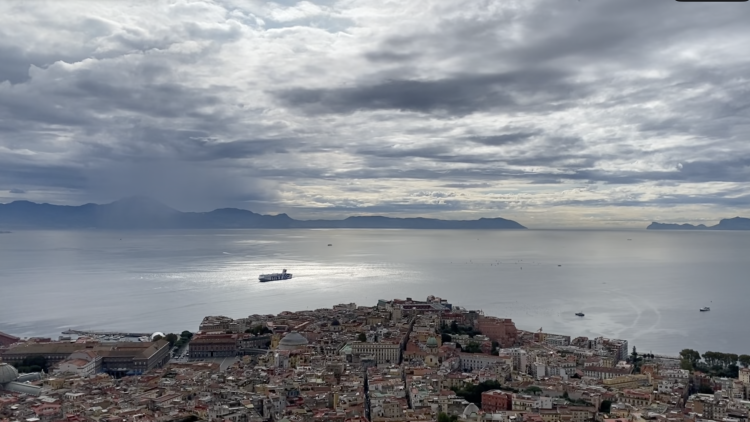 サンテルモ城からの眺め