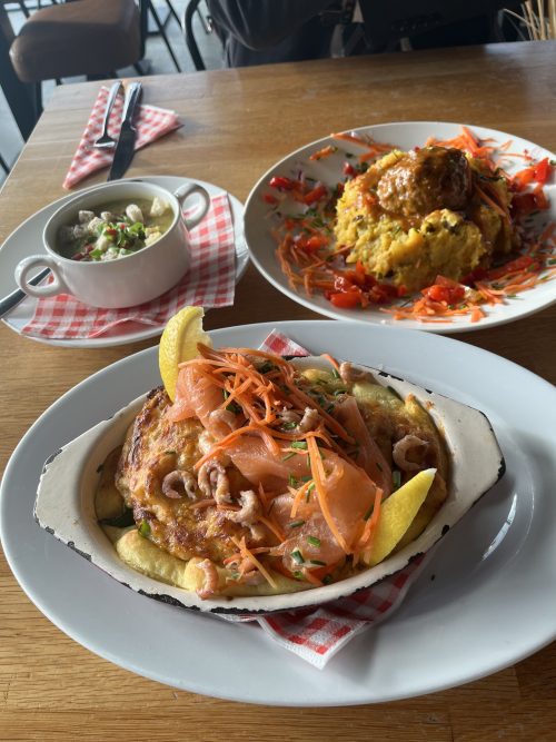 旅の中で一番美味しかったレストラン「oma toos」